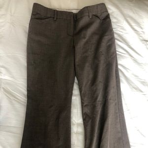 Brown boot cut pants